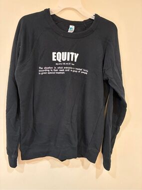 Equity‎ Crewneck Sweatshirt - Black